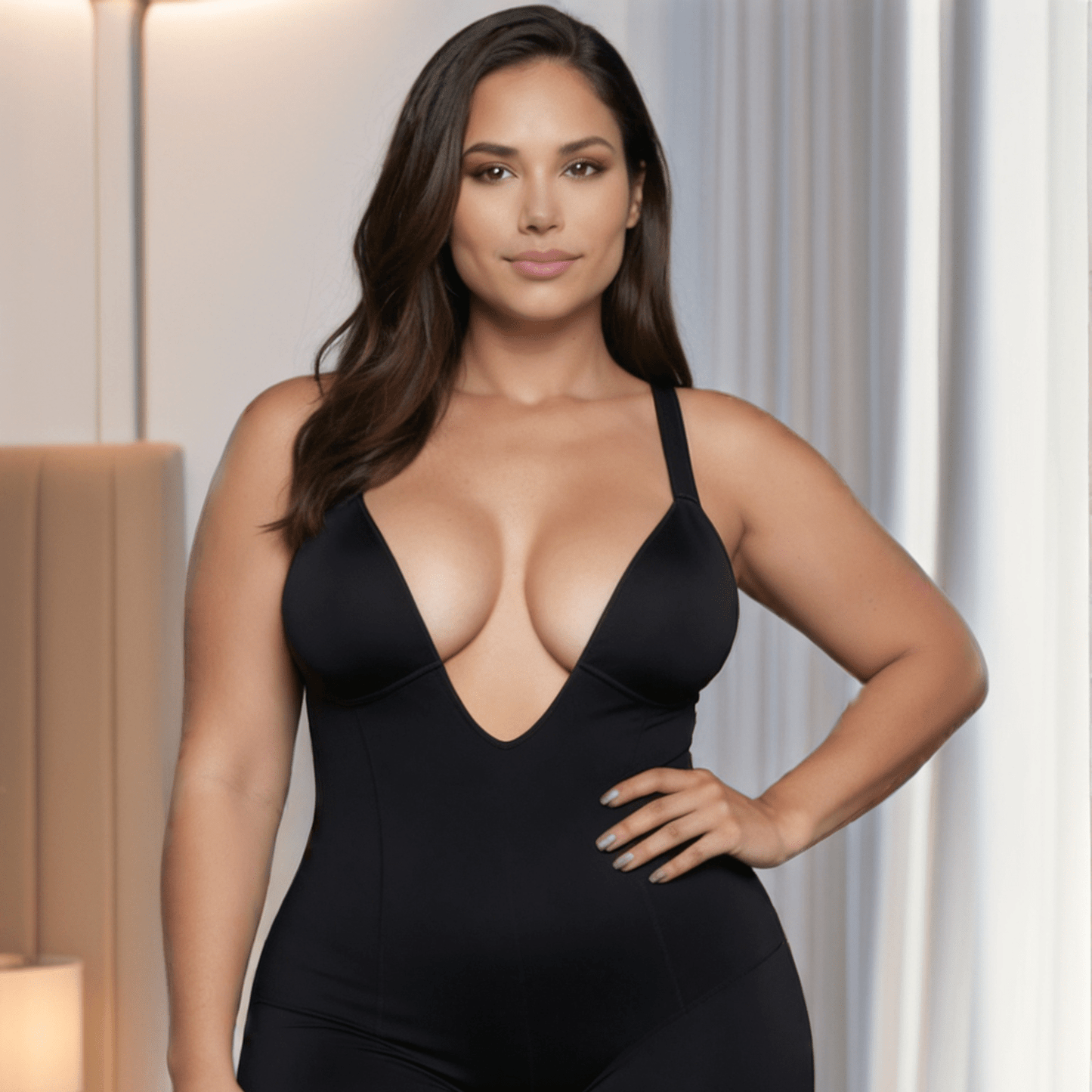 The Bombshell Bodysuit - CurvLuxe