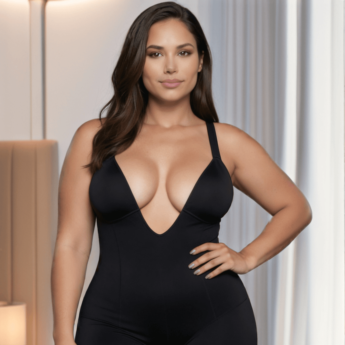 The Bombshell Bodysuit - CurvLuxe